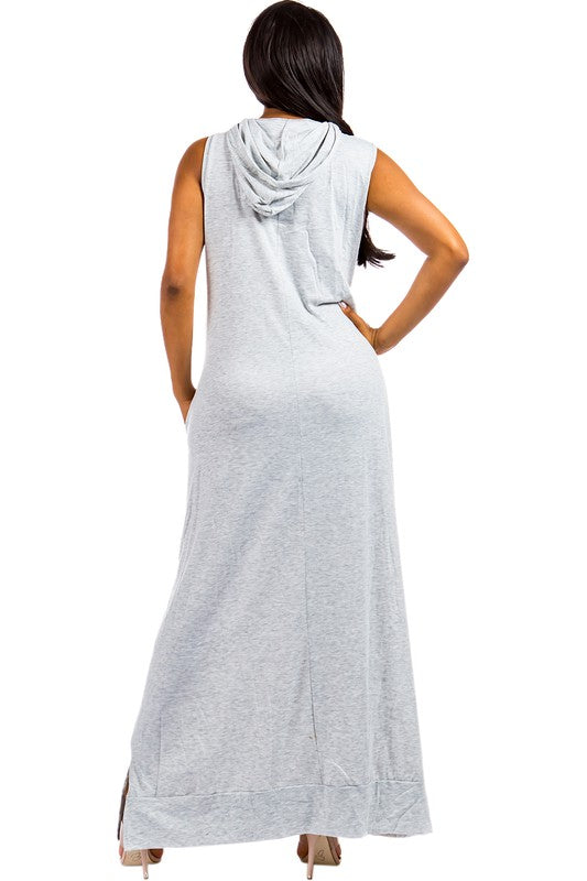 Flow & Go MAXI HOODIE FASHION DRESS