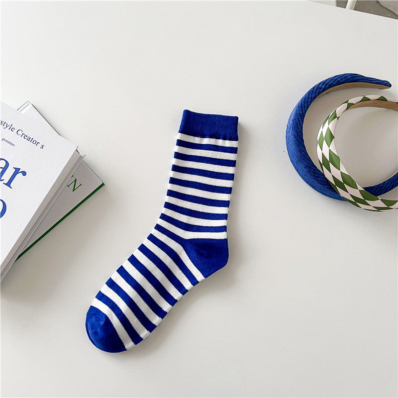 Fashion Letters Socks Women's Mid-calf Length Sock